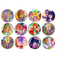 Вафельная картинка "Винкс" №1