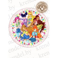 Вафельная картинка "Винкс №6"