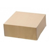Коробка крафтовая 25,5*25,5*10,5 см