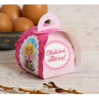 КОРОБОЧКА ПОДАРОЧНАЯ ДЛЯ ЯЙЦА "Агелочек"