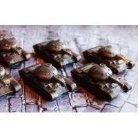 Молд силиконовый «Танк»
