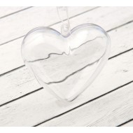 Коробочка пластиковая "Сердце"